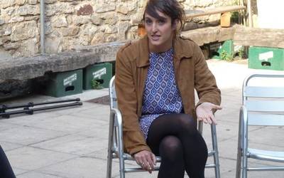 Uxue Alberdi: "Gure belaunaldiari  ahotsa jartzeko garaia da"