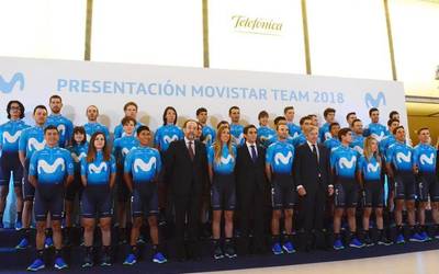 Movistar Team taldearen aurkezpena