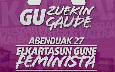 Elkartasun gune feminista Plaza Biribilean