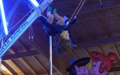 Antzuolako neska-mutikoak, txorien pare