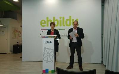 Zonifikazioarekin amaitzeko euskararen lege berri bat nahi du EH Bilduk