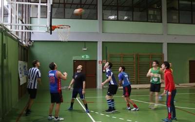 Saskibaloi festa Zubikoa kiroldegian