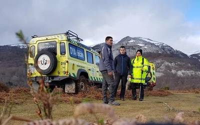 Berriz ekin diete Gorbeian desagertutako gaztearen bilaketa lanei