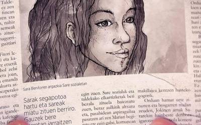 'Sara' liburua idatzi du Jabi Elortzak, nerabeei zuzenduta
