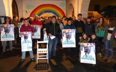 'Prest gaude' esanaz Bilborako dei egin dute