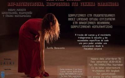 'Gorputza gogoan' dantza Ikastaroa