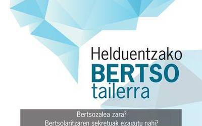 Hilaren 16an hasiko dira helduentzako bertso tailerraren saioak