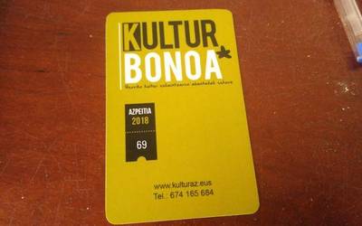 2018ko Kultur Bonoa, agortzear