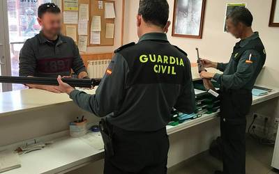 Armen gaietarako aurretiko hitzordua ezarri du Algortako Guardia Zibilak