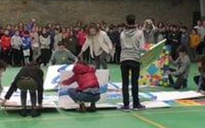 La Salleko ikasleek justizia eta bakearen astea ospatu dute
