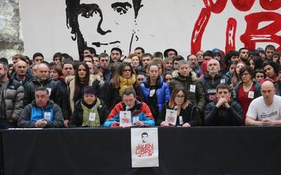 "Herri mugimendu ezberdinetan parte hartzeagatik joango da kartzelara Julen"