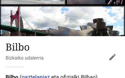 Wikipediaren APPa euskaratuta