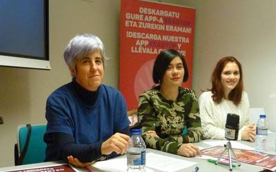 Bertso eta abesti feministen gazte lehiaketa sortu dute Durangon