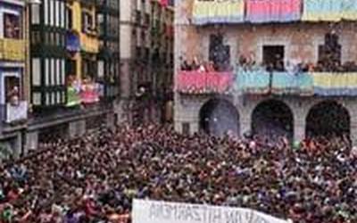 Tolosako Iñauterietako Txupinazoa