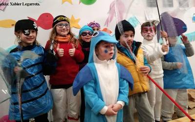 Zomorro eta mozorro, Inauterietan Arano