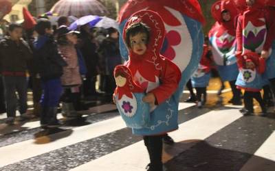 Sormena nagusi Amurrioko desfilean