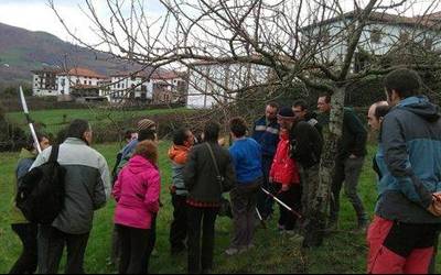 Fruta-arbolak  inausteko  doako  ikastaroa,  Zeberion