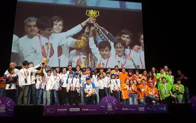 1.200 ikasle elkartu zituen First Lego League-ak
