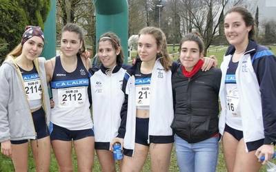 Espainiako Kros Txapelketerako sailkatzea lortu du Laudio Atletismo Klubeko 19 kidek
