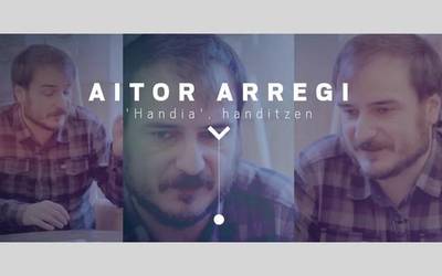 'Handia', handitzen Aitor Arregirekin