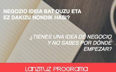 Ideiatik enpresara zure proiektua aztertzen laguntzeko tailerra abian