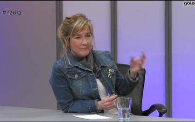 Maria Eugenia Arrizabalaga: "Nazio izaera politikoa erreibindikatzen dugu"