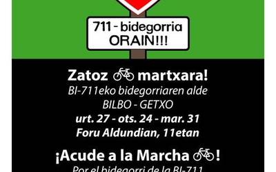 Bilbotik Itsasora IX. bizikleta martxa antolatu dute