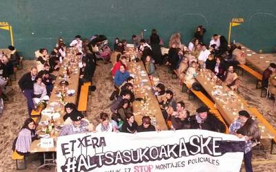 Altsasukoa "terrorismo delitua" ez dela aldarrikatu eta kasuaren berri emateko Nafarroari bira emanen diote