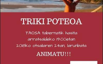 Darahlik triki poteoa egingo du bihar, Oporrak bakean ekimenari hasiera emateko