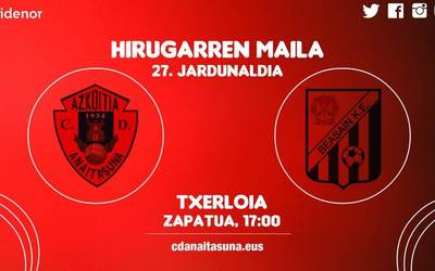 Anaitasuna 2-2 Beasain, bideoan