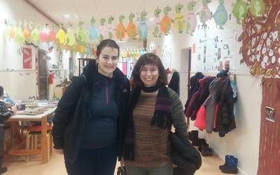 Aranzadi Ikastolan izan da Yayo Herrero ekintzaile ekofeminista madrildarra