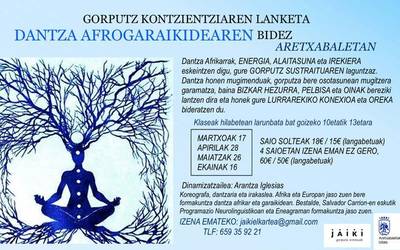 Dantza afrogaraikide ikastaroa Aretxabaletan