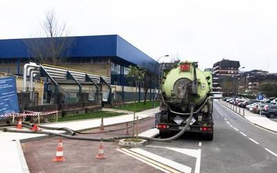 Getxo Kirolakek bigarren gasolio-andel zahar bat aurkitu du Faduran