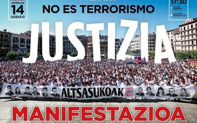 Karteletik hasita, Justizia letra larriz eskatuta