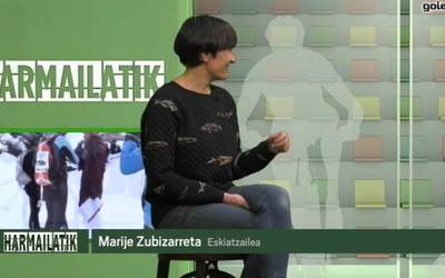 Marije Zubizarreta eta Lukene Igartua 'Harmailatik' saioan