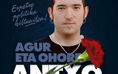 Xabier Rey Urmeneta euskal presoaren heriotzaren harira, batzar informatiboa antolatu dute
