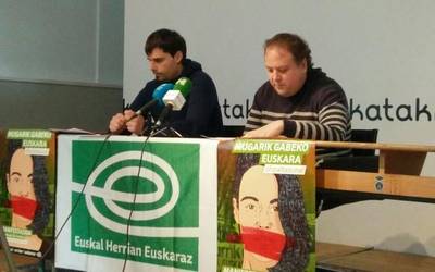 EHEren manifestazio nazionalera joateko autobusa aterako da Durangotik