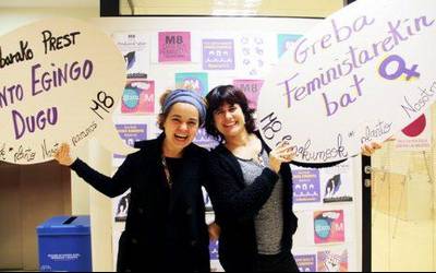 Mugimendu  Feminista:  “Greba  deitzen  dugu  emakumeak  zapaltzen  gaituztelako  toki  askotan”