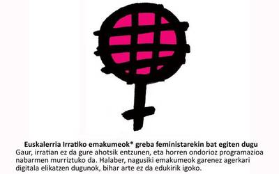 Euskalerria Irratiko emakumeok*, greban
