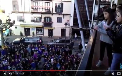 Orioko ikasleen ekitaldia, Emakumearen Nazioarteko Egunean