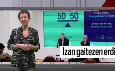 "Erdiak izateko" deia egin du Foru Aldundiak