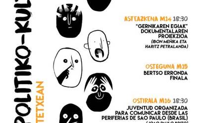 Aste politiko-kulturala 7katu gaztetxean
