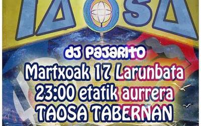 Remember Taosa saioa bihar Taosa tabernan