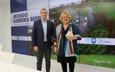 Irunen sarbide berria izango du AP-8 autobideak urtea amaitu aurretik