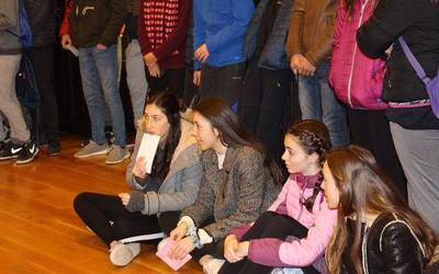Azpeitian dira Hazparneko hainbat ikasle