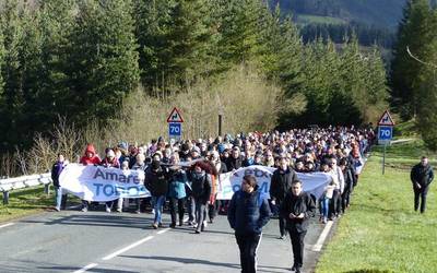 Arantzazura erromes, 'Amarenean denok etxeko' lelopean
