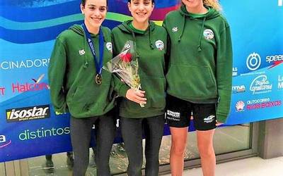 Ainhoa Martin, Espainiako txapeldun 200 bular proban