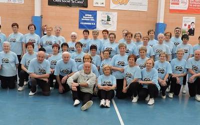 44 bazkide bildu ditu Arkupeak elkartearen Gimnasia Egunak