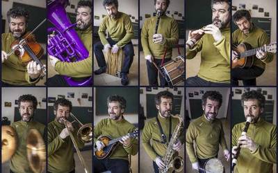 Domentx Uzin, musika ogibide eta pasio