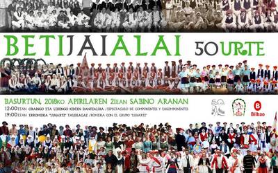Basurtuko Beti Jai Alai taldeak 50. urteurrena ospatuko du